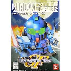   SD Gundam G Generation 61 RX 79BD 1 Blue Destiny Unit 1 Toys & Games