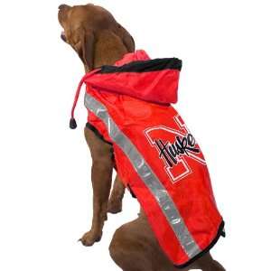  Nebraska Cornhuskers Red Collegiate Dog Slicker Sports 