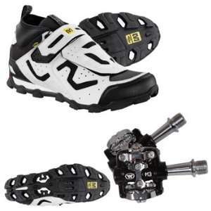 Mavic Alpine XL Shoe w/Wellgo WAM M3 Pedal  Sports 