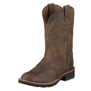 Ariat Western Boots Boys Kids Heritage Crepe Distress Brown 10001957 