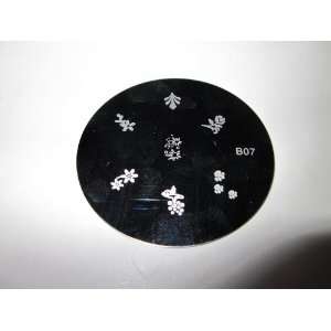  Stamping Nail Art Image Plate   B07 Beauty