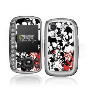  Design Skins for Samsung B3310   Skull Blood Design Folie 