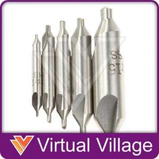 Set of 5 A Type Centre Hole Drill Bits Mill Tool NEW#  