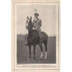   1914 Print Leslie St Claire Cheape International Polo 