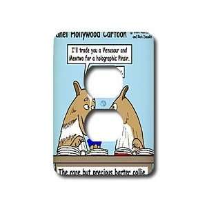 Rich Diesslins Funny Dogs Cartoons   Barter Collies   Light Switch 