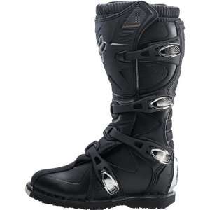   Youth Motocross/Off Road/Dirt Bike Motorcycle Boots   Black / Size 5