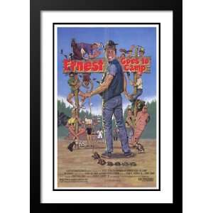   Goes to Camp 20x26 Framed and Double Matted Movie Poster   Style A