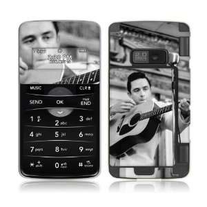   LG enV2  VX9100  Johnny Cash  Guitar Skin Cell Phones & Accessories