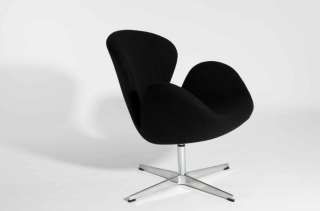 Arne Jacobson’s Swan Fabric Lounge Chair CH7221  