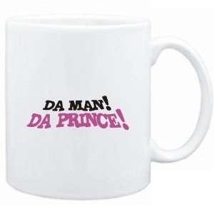  Mug White  Da man Da Prince  Male Names Sports 