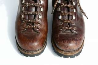 Vintage FABIANO Italy Mountaineering Hiking Boots Sz 7  