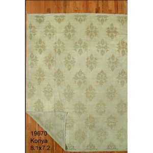  7x8 Hand Knotted Konya Turkey Rug   72x81