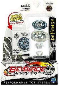 NEW BeyBlade Defense Metal MASTERS Twisted Tempo BB104  