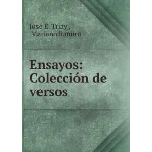    ColecciÃ³n de versos Mariano Ramiro JosÃ© E. Triay  Books