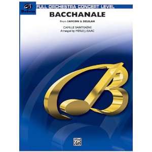   Bacchanale from Samson and Delilah   Music Book Musical Instruments