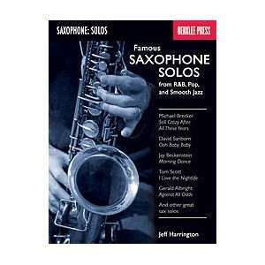 Famous Saxophone Solos Musical Instruments
