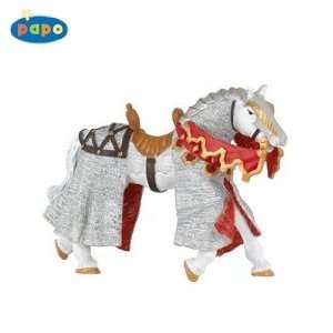 Papo 39929 Chain Mail Horse Red  Toys & Games