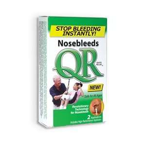  Qr Stops Bleeding Nosebleed Kit 2 Applic Health 
