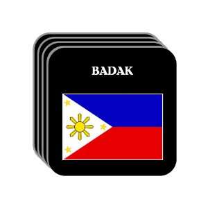  Philippines   BADAK Set of 4 Mini Mousepad Coasters 