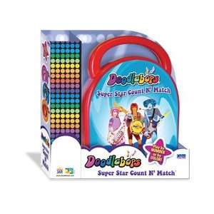  Doodlebops Super Star Count N Match Game Toys & Games