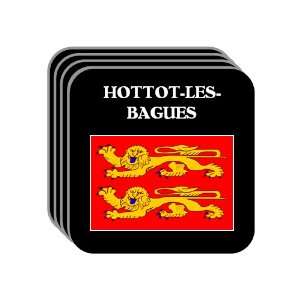   Lower Normandy)   HOTTOT LES BAGUES Set of 4 Mini Mousepad Coasters