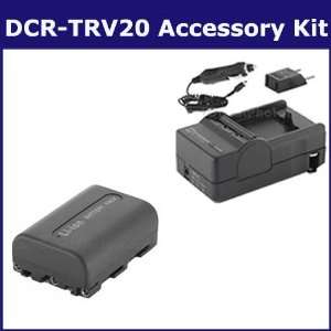 Sony DCR TRV20 Camcorder Accessory Kit includes SDNPFM50 Battery, SDM 