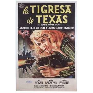  La Tigresa De Texas Movie Poster (11 x 17 Inches   28cm x 
