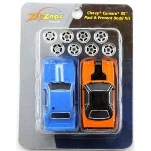  Zip Zaps Micro RC Chevy Camaro SS (Blue and Orange) Toys 