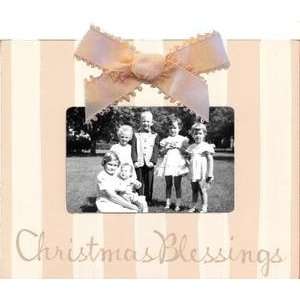 Christmas Blessing Picture Frame in Cream