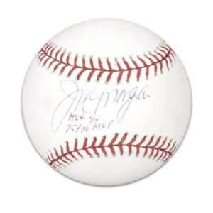  Autographed Joe Morgan Baseball, HOF & 75/76 MVP 