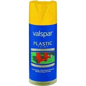  Valspar 12 Oz Yellow Gloss Indoor & Outdoor Plastic Paint 