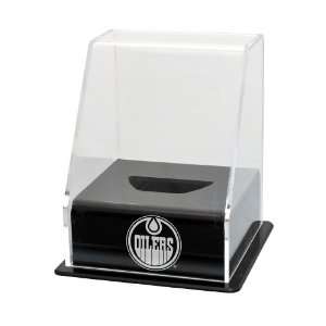  NHL Edmonton Oilers Single Hockey Puck Display Case with 