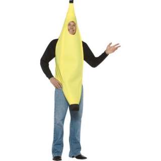  Adult Mens and Womens Banana Halloween Costume Clothing