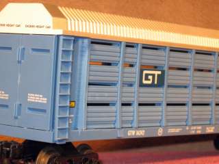   MODERN #6 16242 GRAND TRUNK TWO TIER SCREENED AUTO CARRIER CARsw
