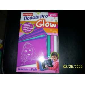 Fisher Price Doodle Pro Glow Barbie Refill Accessory Pack  
