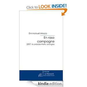 En rase campagne (French Edition) Emmanuel Meyza  Kindle 