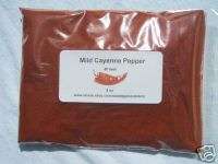 Mild Cayenne Pepper 40 Heat 8 oz Half Pound  