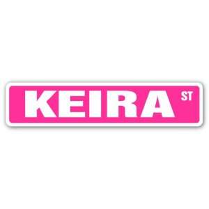 KEIRA Street Sign name kids childrens room door bedroom girls boys 