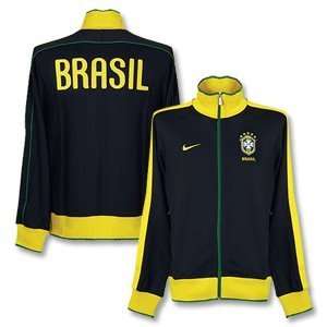 Nike N98 Brazil Authentic Track Jacket Varsity Maize/Pine Green on PopScreen