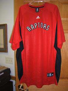 Toronto Raptors Adidas short sleeve jersey embr 2X Tal  