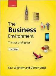 The Business Environment Themes and Issues, (0199579601), Paul 