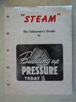 1943 Coca Cola Steam Salesman Guide Merchandising Manual   Coolers 
