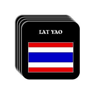  Thailand   LAT YAO Set of 4 Mini Mousepad Coasters 
