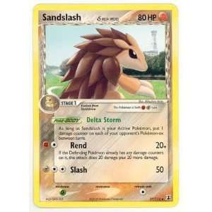  Pokemon   Sandslash ? (27)   EX Delta Species   Reverse 