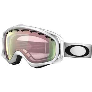 Oakley Crowbar Matte White Adult Asian Fit Snocross Snowmobile Goggles 