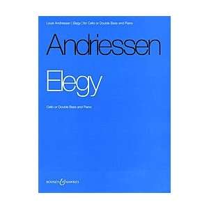  Elegy for Cello or Double Bass and Piano Sports 