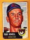 1953 TOPPS TOBY ATWELL CARD #23 BROOKLYN DODGERS FAIR C