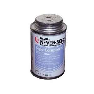  Never Seez Npbt 8 8oz.Brush Top Pipe Compound W/PTFE 12 