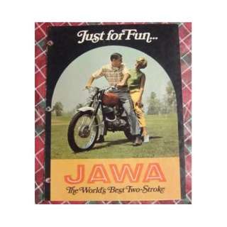 Motorcycle Brochure JAWA CALIFORNIAN MOTO CROSS TRIALS  