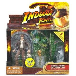 INDIANA JONES & TEMPLE TRAP Raiders of the Lost Ark 2008 Deluxe Action 